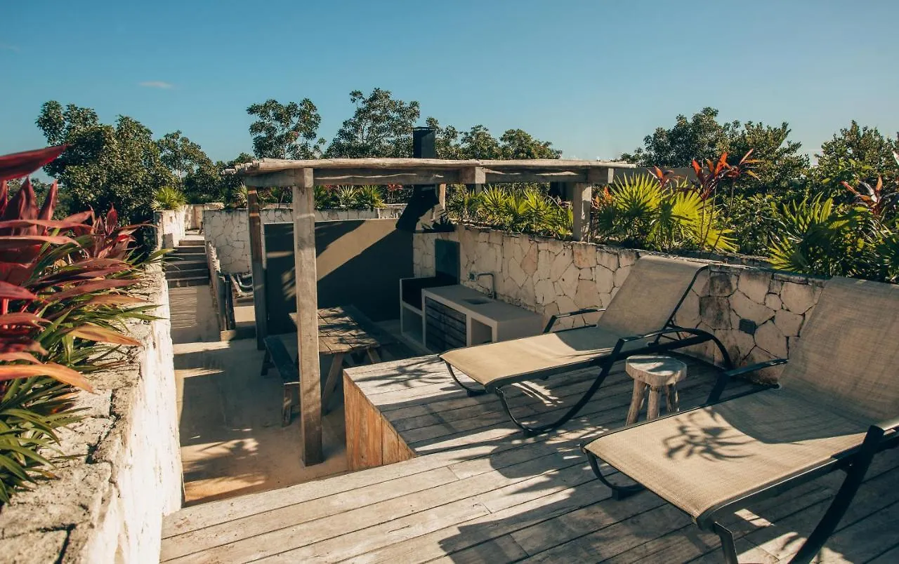 Vida Boho Apart 6 With Special Fee To Access Hotel Bardo Tulum Apartment